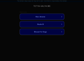 Tetya-valya.me thumbnail Tetya-valya.me thumbnail