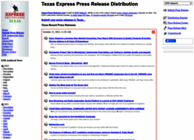 Texas-press-release.com thumbnail