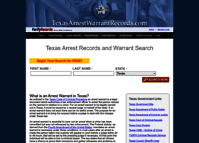 Texasarrestwarrantrecords.com thumbnail