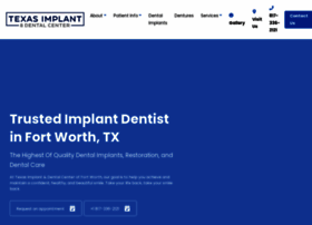 Texasdentureclinic.com thumbnail