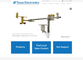 Texaselectronics.com thumbnail