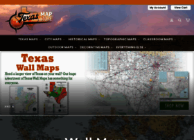 Texasmapstore.com thumbnail