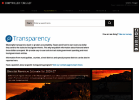 Texastransparency.org thumbnail