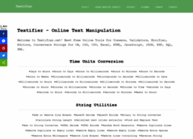 Textifier.net thumbnail Textifier.net thumbnail