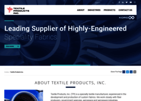 Textileproducts.com thumbnail