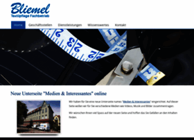 Textilpflege-bliemel.de thumbnail