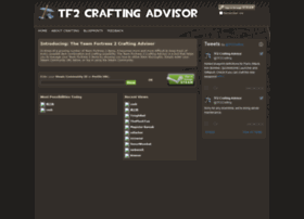 Tf2crafting.info thumbnail