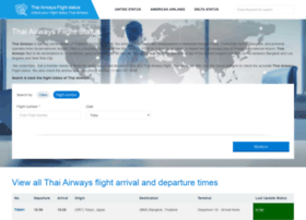 Thai-airways.flight-status.info thumbnail