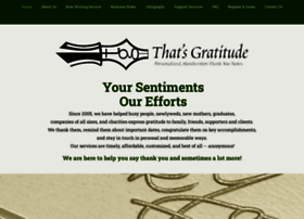 Thatsgratitude.com thumbnail