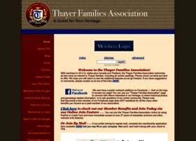 Thayerfamilies.com thumbnail