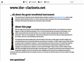The-clarinets.net thumbnail The-clarinets.net thumbnail