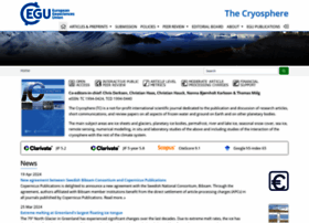 The-cryosphere.net thumbnail