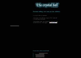 The-crystal-ball.com thumbnail