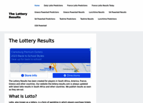 The-lottery-results.com thumbnail