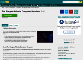 The-stargate-atlantis-computer-simulator.soft112.com thumbnail