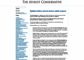 Theatheistconservative.com thumbnail