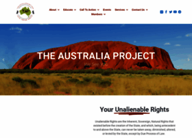Theaustraliaproject.org thumbnail