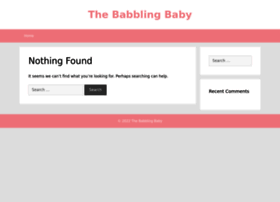 Thebabblingbaby.com thumbnail