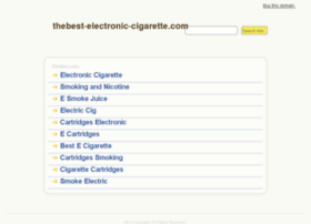 Thebest-electronic-cigarette.com thumbnail