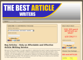 Thebestarticlewriters.com thumbnail