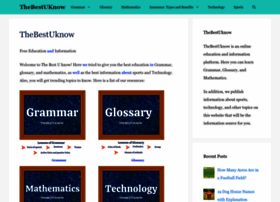 Thebestuknow.com thumbnail