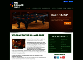 Thebilliardshop.com thumbnail