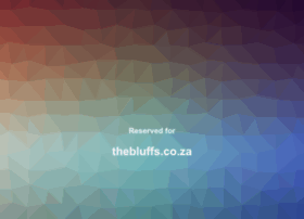 Thebluffs.co.za thumbnail