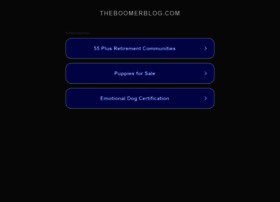 Theboomerblog.com thumbnail