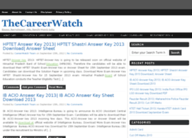 Thecareerwatch.in thumbnail