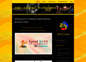 Thecatholiceconomistphilippines.wordpress.com thumbnail