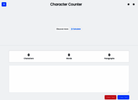 Thecharcounter.com thumbnail