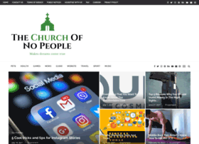 Thechurchofnopeople.com thumbnail