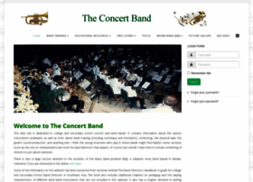 Theconcertband.com thumbnail