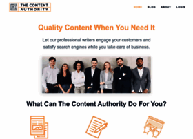 Thecontentauthority.com thumbnail