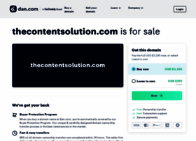 Thecontentsolution.com thumbnail