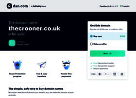Thecrooner.co.uk thumbnail