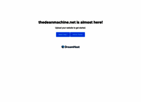 Thedeanmachine.net thumbnail