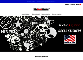 Thedecalmaster.com thumbnail