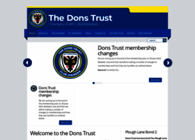 Thedonstrust.org thumbnail