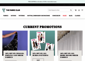 Thefabricclub.ca thumbnail