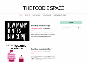 Thefoodiespace.com thumbnail