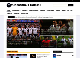 Thefootballfaithful.com thumbnail