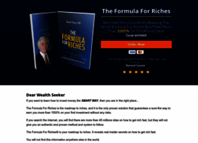 Theformulaforriches.com thumbnail