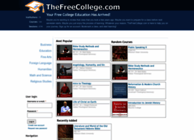 Thefreecollege.com thumbnail
