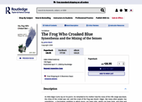 Thefrogwhocroakedblue.com thumbnail