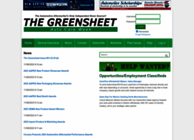 Thegreensheetonline.com thumbnail