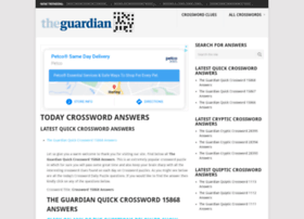 Theguardiancrosswordanswers.com thumbnail