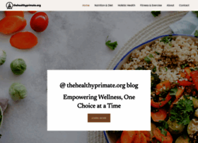 Thehealthyprimate.org thumbnail