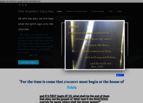 Thehighestcalling.net thumbnail