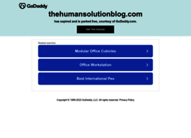 Thehumansolutionblog.com thumbnail